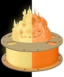 OVERTURE Glow PLA Filament 1.75mm 3D Printer