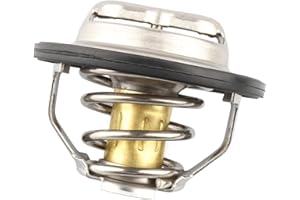 DINGTONG Engine Coolant Thermostat Compatible with Chevy 2005-2010 Cobalt,2010-2017 Equinox,2006-2011 HHR,2004-2014 Malibu,Replacement for Pontiac 2005-2006 G4 Pursuit 2002-2005 Sunfire OEM# 131-158 12622410