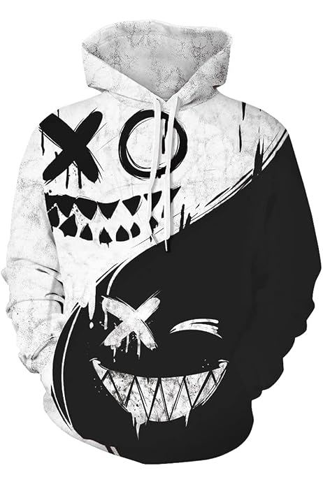 Digital Print Sweatshirts Hooded Top 