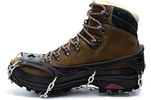 H Hillsound FreeSteps6 Crampon, Ice Cleat All-Purpose Traction System for Packed Snow & Ice Conditions