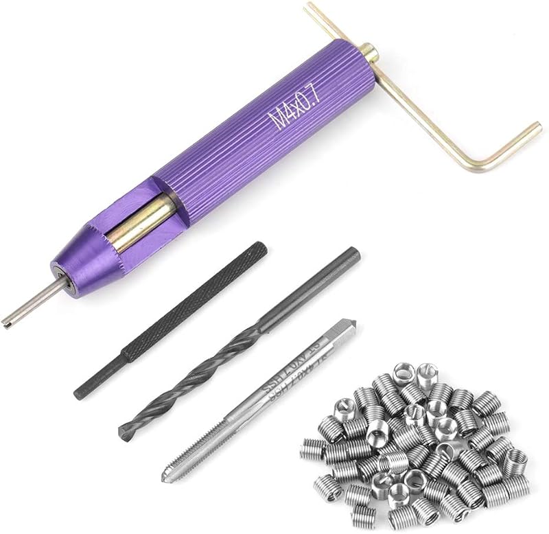 143 M4 x 2D Stainless Steel Helical Screw Thread Inserts 50pcs Industrial