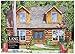 Lang Lake Cottage Large Guest Book by Laura Berry, 9.33 x 6.8 Inches (1053026)