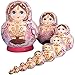 YAKELUS 10pcs Russian Nesting Dolls Matryoshka handmade1075