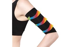 Acfun 2 Pair Arm Slimming Shaper Wrap Massager, Arm Compression Sleeve Upper Arm Shaper Arms Sleeve for Women