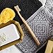 The Dirt Charcoal Infused Bamboo Toothbrush - Biodegradable Natural Toothbrush with Soft Bristles - Eco-Friendly Oral Care Must-Have for a Brighter Smile (Single Pack)