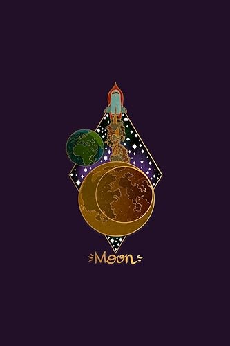 Download Moon: Bullet Journal | The Moon Astronomy Dot Grid Journal PDF
