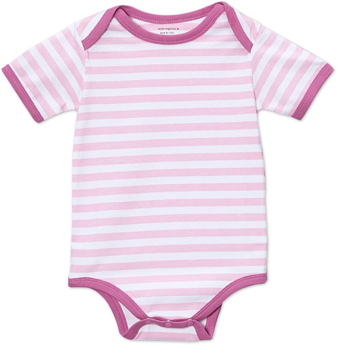 Kimki Organics Organic Cotton Baby Bodysuit 612 Months