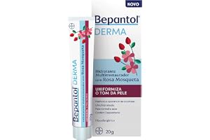 Bepantol Derma Rosa Mosqueta Hidratante Multirrestaurador 20g | Rosa Mosqueta 20g, Com dexpantenol, Uniformiza o tom, Rápida absorção, Facial e corporal, Rotina de skincare