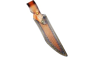 Flexible Leather Cutter Sheath, Versatile Cover for Camping Outdoor Knives and Tool Flexible Leather Cutter Sheath Versatile 