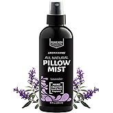 Aromasong Lavender Pillow Spray - All Natural Linen & Bedtime Mist for Sleep - Aromatherapy Botanical Essential Oils for Sleeping - Fragrance Scent 8 Oz.