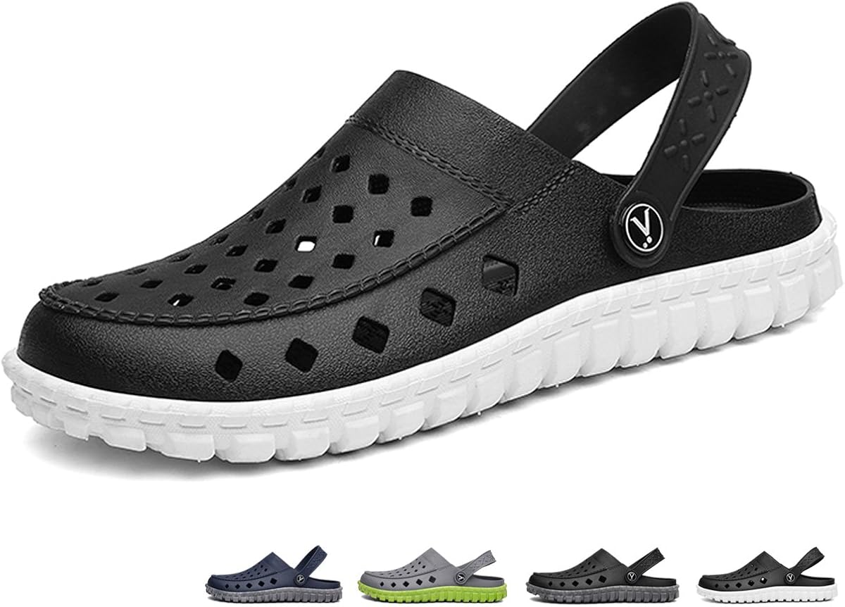 mens garden slip on shoes