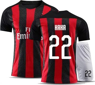 Amazon メンズフットボールシャツのレプリカパーソナライズされたフットボールのユニフォームスーツ 21シーズンロゴ 22 Kakaスポーツt シャツ スポーツショーツ S Yhdq ユニフォーム