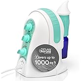 Diffuser World 1000 Sq Ft Waterless Diffuser for Essential Oils, Made in USA Green Waterless Aroma Atomizer for Home Large Room Fragrance, Home Scent Machine, Air Aromatherapy with Adjustable Timer