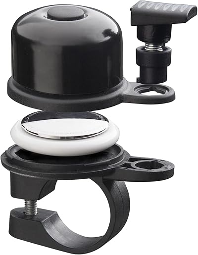 AirBell® Fahrradklingel Für Apple AirTag | Halterung In Klingel Versteckt | Fahrrad Diebstahlsicherung | Inklusive Werkzeug