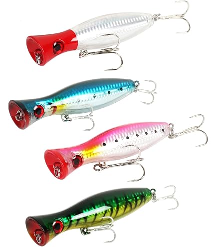 Amazon.com : HOT'S Keiko Ocean Chugayu Wooden Popper Lure 195mm