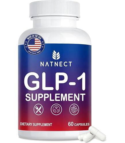GLP-1 Supplement Support, GLP Activate Natural Formula, GLP-1 Supplement for Metabolic, Energy, GLP-1 Support, Take Before Meal (60 Capsules) : Health & Household