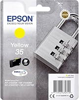 Epson 35 Yellow Padlock Genuine Ink Claria Photo HD Ink Cartridge