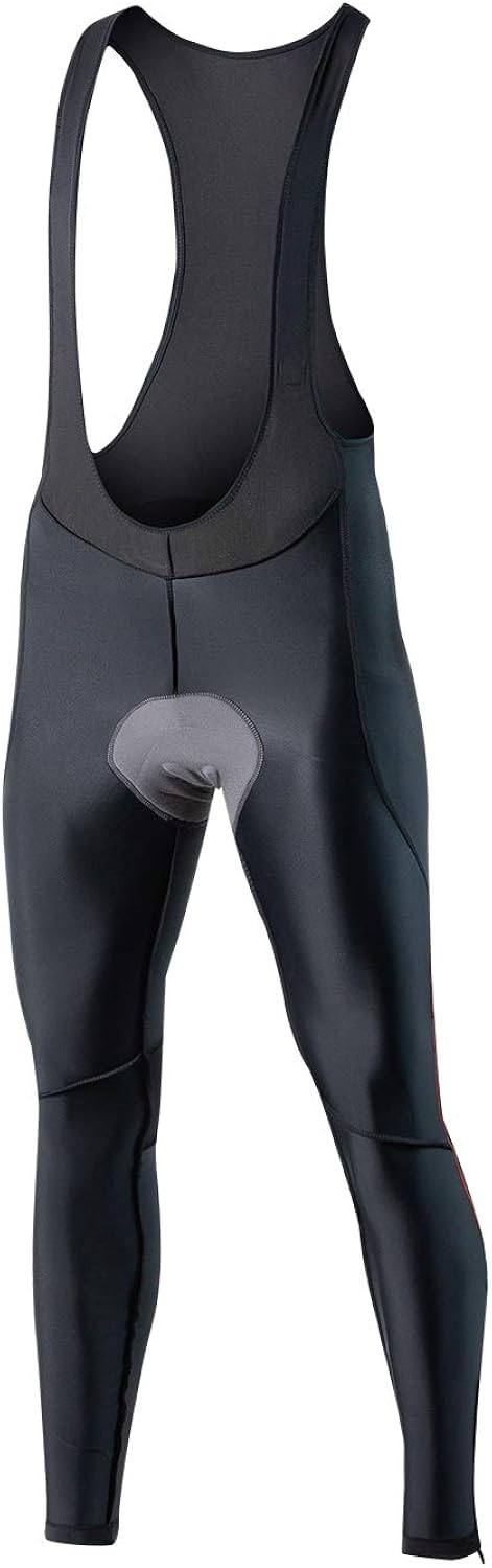 Santic Cycling Bibs Pants Mens Long Tights 3D Padded Bike Legging: Clothing