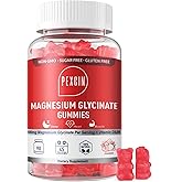Magnesium Glycinate Gummies for Adults & Kids, 1000mg High Absorption Magnesium Complex Supplement, Sugar Free with Potassium,Vitamins for Calm, Sleep Supprt, Stress Relief, 90 Counts