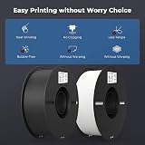 Creality Ender PLA Filament 1.75mm 2kg Spool White Black 0.03mm Tolerance view 2