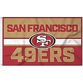 Rico Industries NFL Football Bold 3' x 5' Banner Flag Single Sided - Indoor or Outdoor - Home Décor