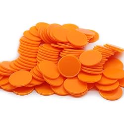 HAKITAROOM Set of 100 Opaque Plastic Learning