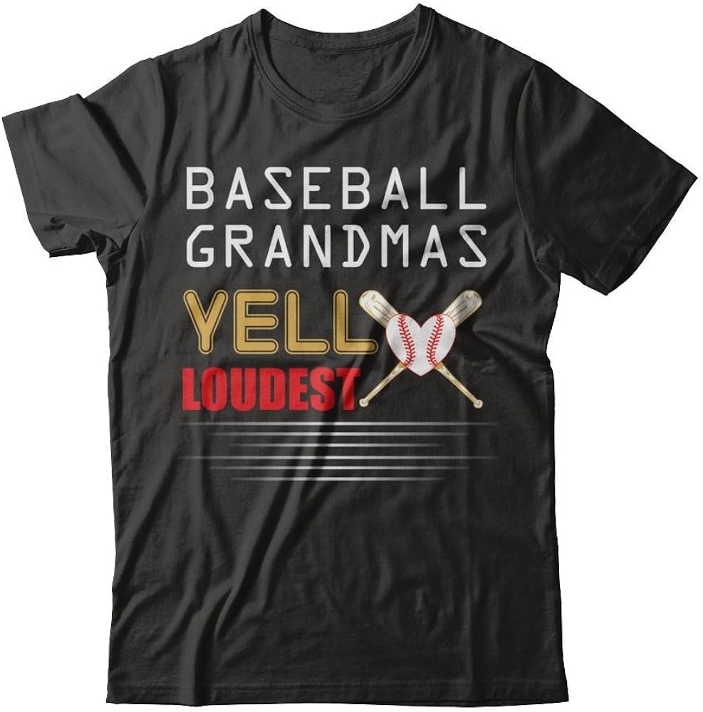 baseball shirts for grandmas