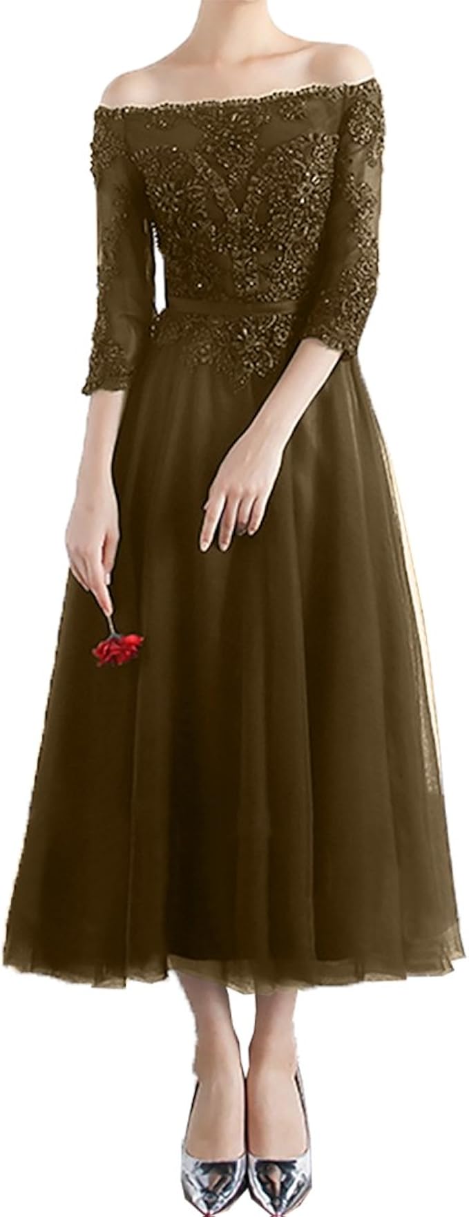 Kleid Langarm Wadenlang Kleid Langarm Wadenlang