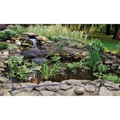 Atlantic Water Gardens Large Pond and Garden Protector with 20x20 - Foot Dome Net and 9x12 - Foot Frame
