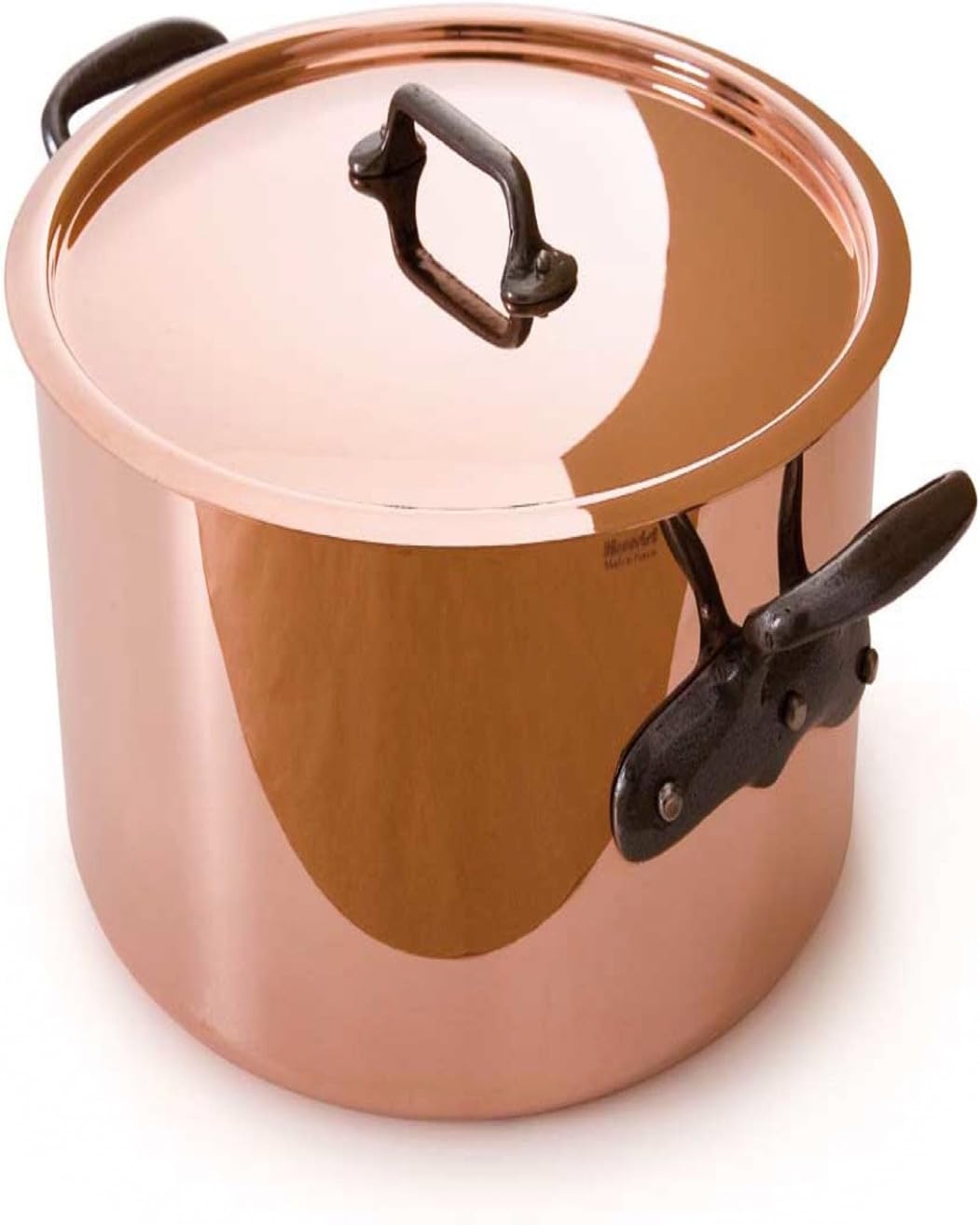 M'Heritage Stock Pot with Lid Handle Finish Cast Iron