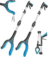 Kekoy 36 Inch Litter Pickers 2 Pack Extra Long Reach Grabber for Elderly Sky view 1