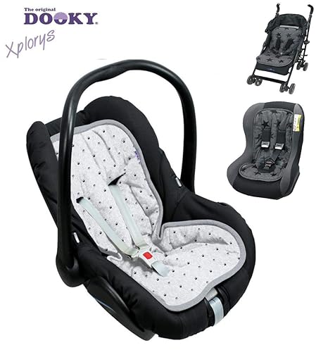 Original DOOKY 4in1 MULTISEAT ** Komfort Sitzauflage/Sitzeinlage ** Universal für Babyschale, Autokindersitz, z.B. für Maxi-C