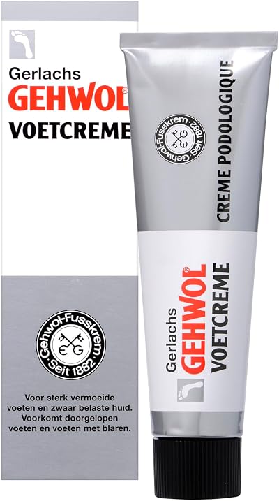 Gehwol 75ml Foot Cream Strengthens Skin Prevents Blisters Manuka Zinc Aloe