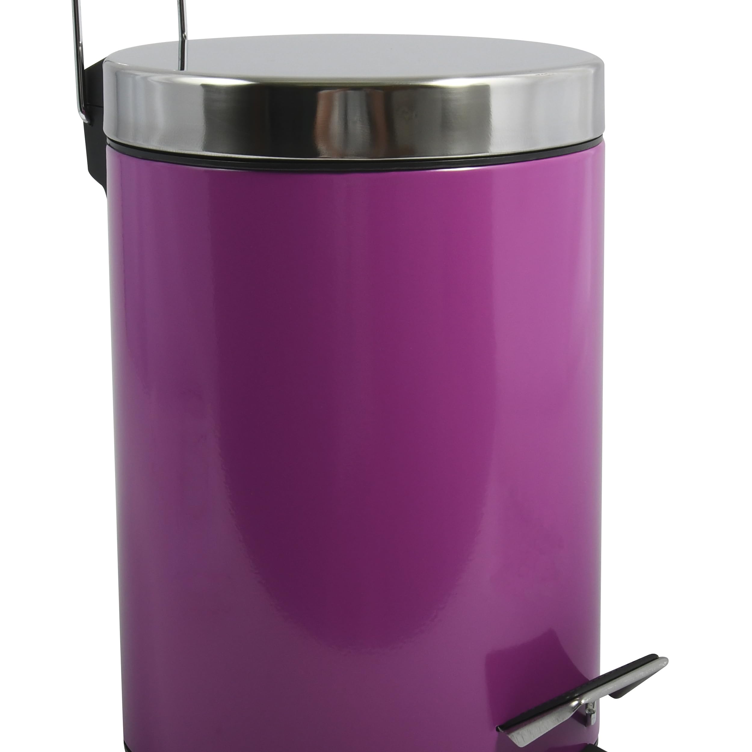 MSV Pedal Bin, Purple, 3 Litre