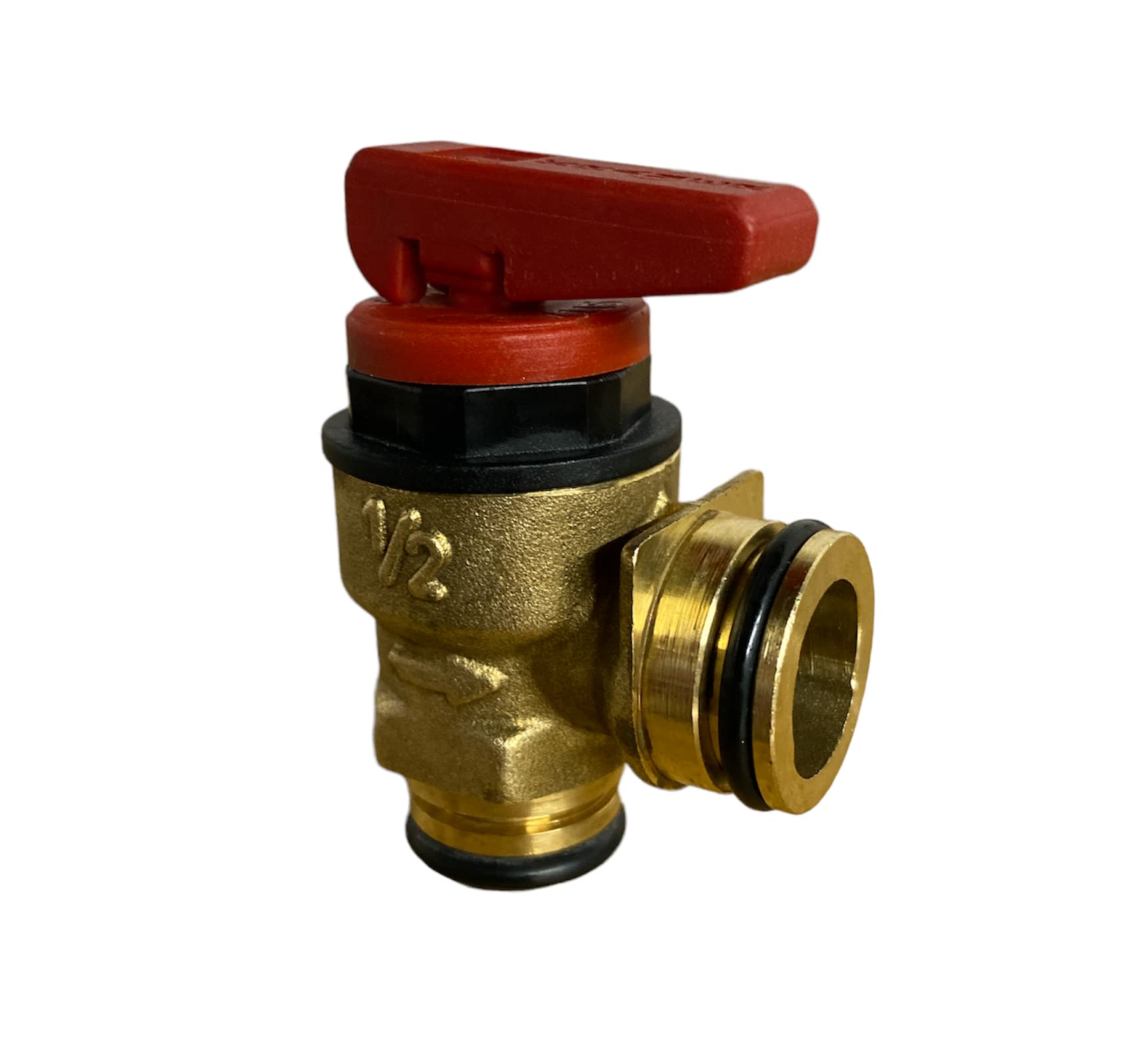 Worcester i Junior Si i CDi Brass Pressure Relief Valve (PRV) Mk2 87161064310 H09-750 - Hanicks