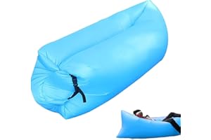 Air Couch | Inflatable Portable Loungers,Upgrade Your Camping Accessories. Easy Setup for Hiking Gear, Beach Chair, and Music