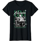 Attack on Titan Levi Ackermann Sitting Cool On Throne T-Shirt
