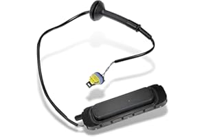 dawfall 1 PC Car Liftgate Release Switch Accessories, Waterproof Automotive Tailgate Switch Replacement with Wire, Compatible with Chevrolet GM Cadillac OEM #15106857 (Black)