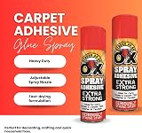 Elito Home Garden Carpet Adhesive Spray Leather Foam Card Craft Fabric Strong view 2