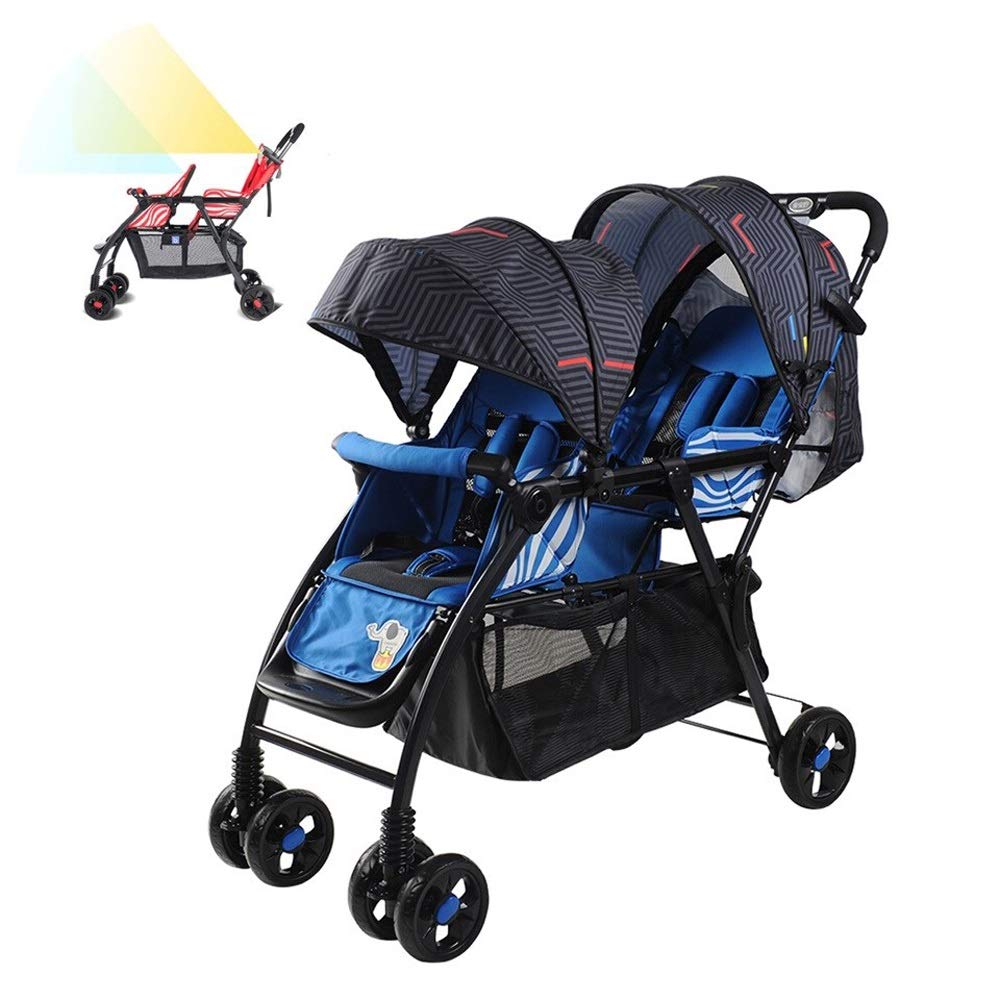 double stroller for boy and girl