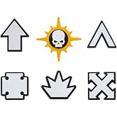 Starforged Warhammer 40K Space Marines Tactical Marks Set Defenders of Terra Honor Patch Collection Men's Gift Accessories