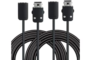 JBER Classic Controller Extension Cable, 2-Pack 3M/10 ft Super NES Classic Extension Power Cord for Nintendo Super NES Classic Edition (2017) and Mini NES Classic Edition Controller (2016)