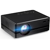 IPOW Projector with 5G WiFi and Bluetooth 4K Supported Native 1080P Projector For [Netflix] &amp; AI Auto-Setup System &amp; 800+Built-inApps &amp;Browser Mini Projector Compatible with PC, HDMI, USB, TV Stick