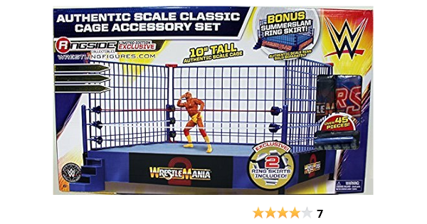 wwe authentic scale ring steel cage