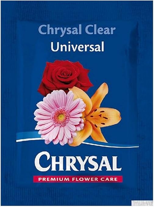 Chrysal Clear Universal Flower Food 200 Packets Garden