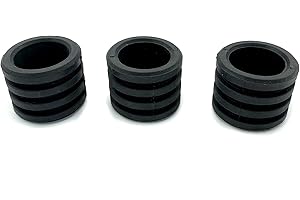 BRGMAX 3X Exhaust Gasket Rubber Flange Fits for 1984-07 Honda CR250R CR 250 18365-KA4-730