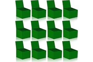 zzhxkjhky 12 Pack Raffle Boxes Ballot Box Suggestion Box with Slot, 6.5 x 4.5 x 4.5 Inch Cardboard Raffle Boxes with Slot for Ticket and Removable Header for Collecting Business Card Voting Contest