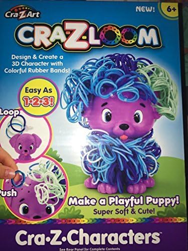 Cra Z Loom Playful Puppy Dog 3D Character
