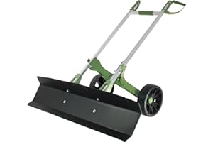 THEXCEPTIONAL Easy Doze-It 42" SnoDozer Dynamix Grip | Rolling Snow Shovel on Wheels | Barn Agriculture Dozer Scraping | Made in USA by Vertex | Model EX988.42