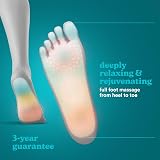 Homedics Shiatsu Deluxe Foot Massager with Heat 28 Nodes Toe Touch Controls view 3